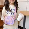 Lightweight Pu Toddler Backpack Charming Sequin Cartoon Bear Bag For Children