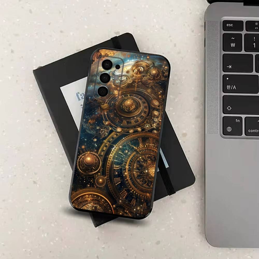 Twelve Constellations Art Phone Case For Samsung Galaxy A73,31,8,9,53,32,72,41,J7,52,71,22,Note Soft Black Silicone Cover