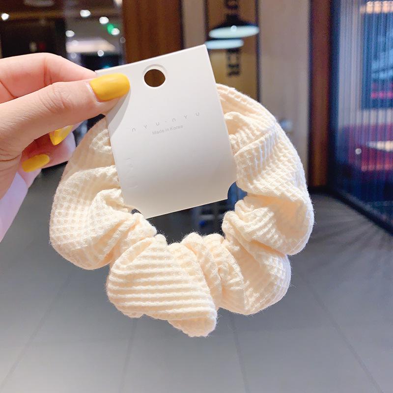 Korean JK College Style Hair Accessories Set: Cute Hair Ring, Headband, Rubber Band, and Large Intestine Hair Rope