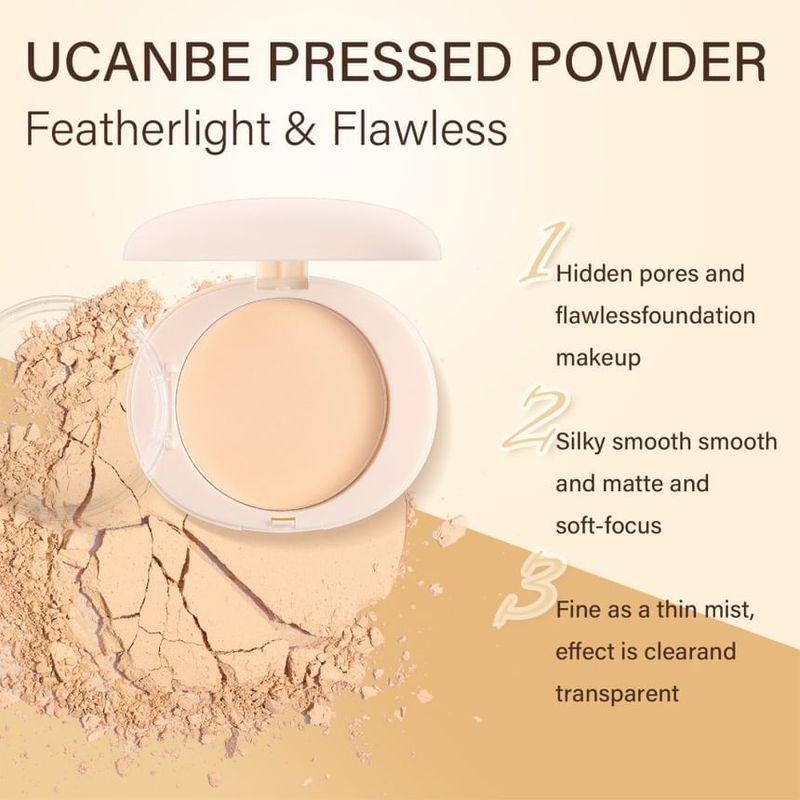 UCANBE - Flawless Oil-Control Matte Powder Pact - 3 Shades