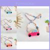 Children's Adorable Silicone Jelly Bag Colorful Car And Bow Cartoon Crossbody Mini Purse