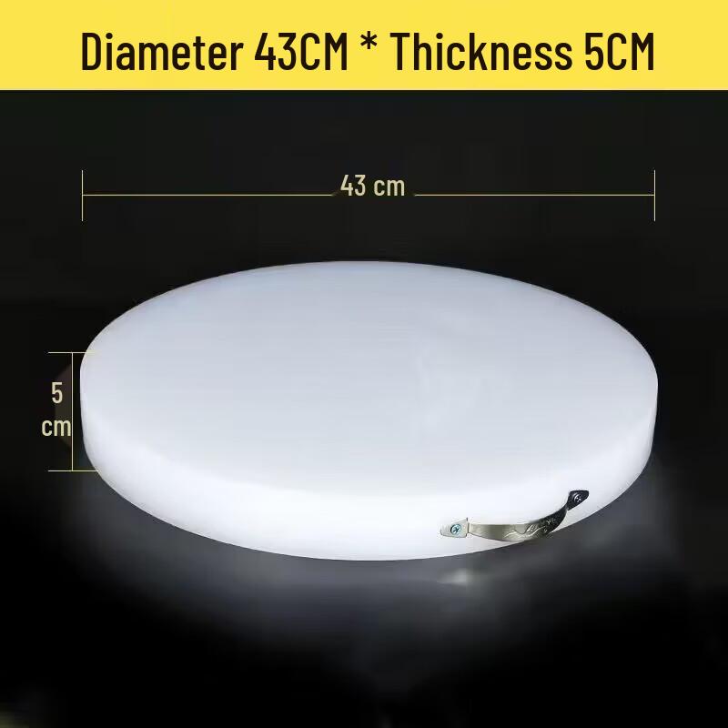 Multi-functional Round PE Plastic Cutting Board