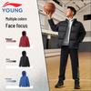 Li-Ning Boys' Water-Resistant 85% Duck Down Short Warm Jacket
