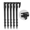 4/7Mm 3/5Mm 16Mm Tube Pipe Hose Holders C Type Groud Stakes For PE Tubing Drip Irrigation Fittings Brackets Garden Hose Supports