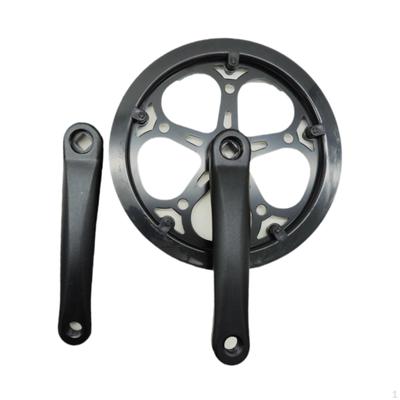 Bicycle Crank Arm Assembly, 52T Chainwheel 170mm for Mountain And Road Cycling