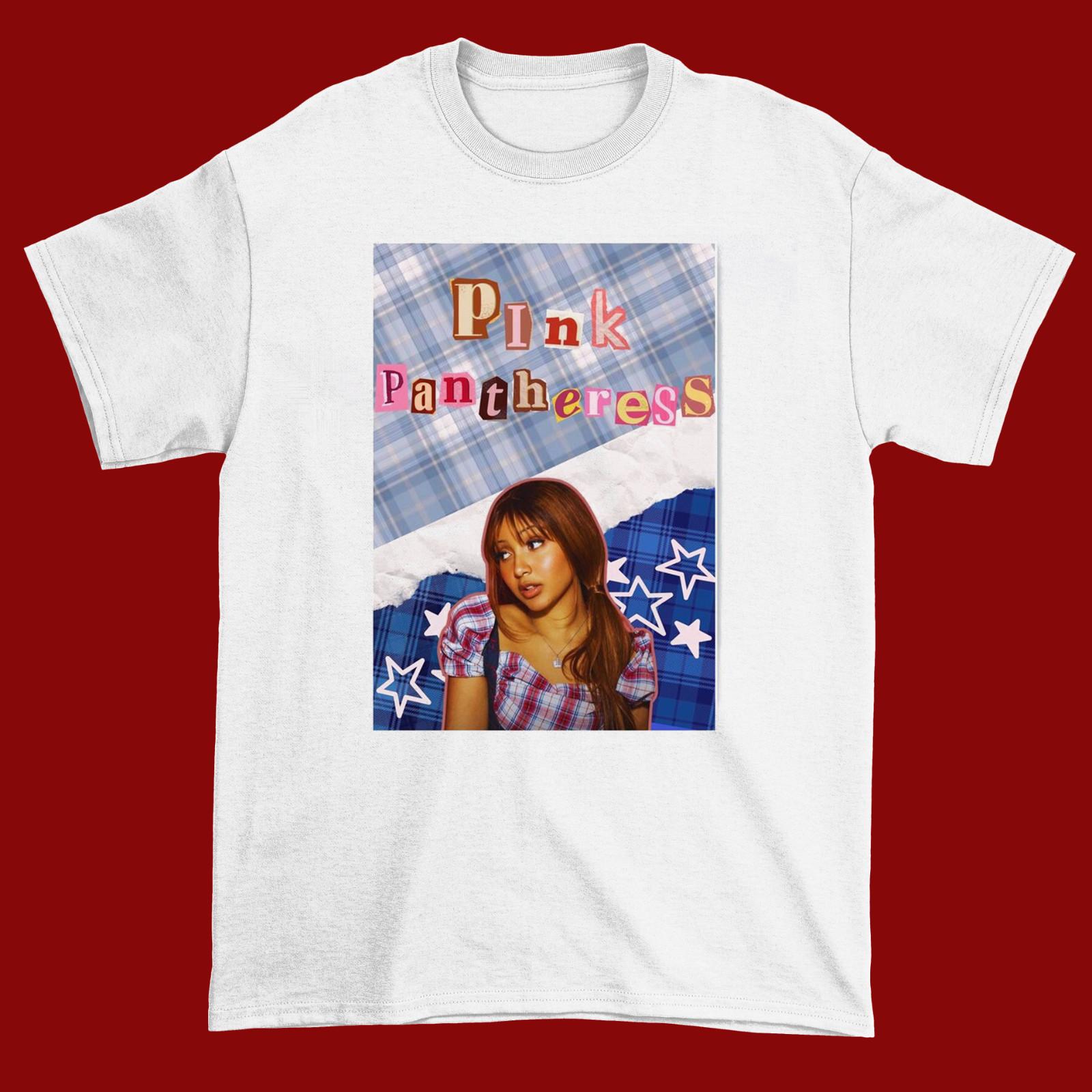 PinkPantheress White Cotton Shirt All size S-5XL Unisex R93 S разноцветный