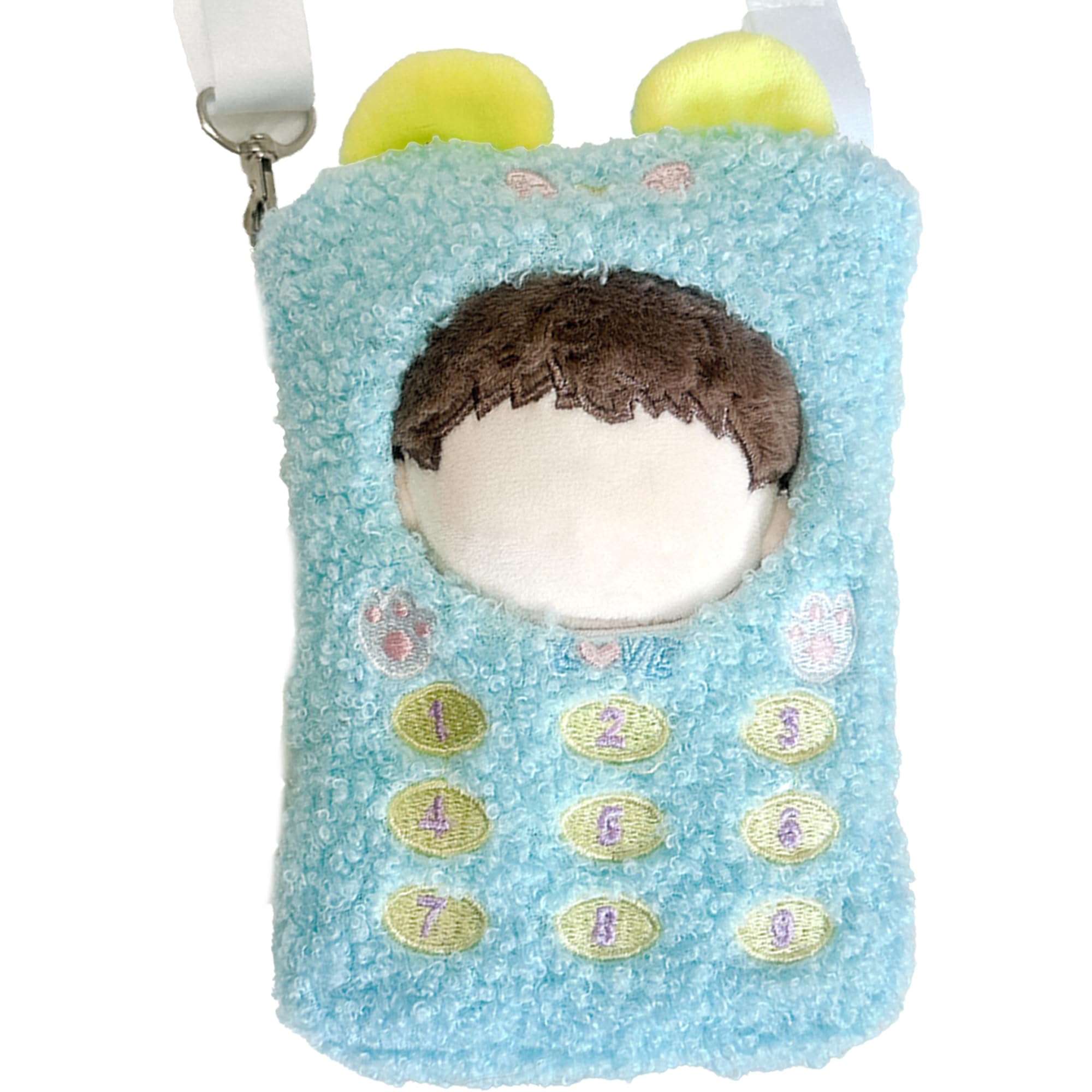 

Plush Kigurumi Pouch [for 10cm Plush], Light Blue, g.triger, Oshi-Nui (Product Code: 0 ...