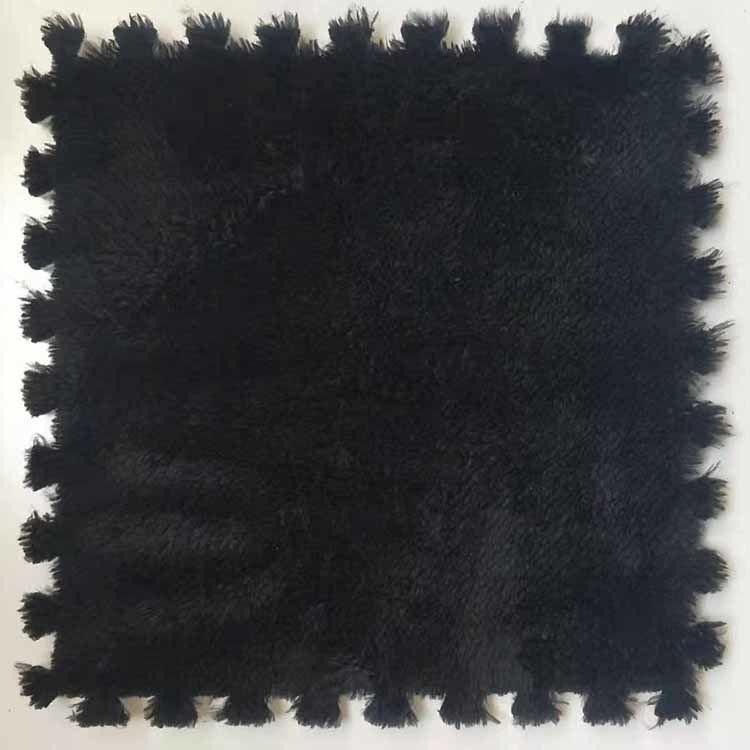 30*30cm Plush Eva Foam Spliced Thickened Floor Mat Floor Cushion Baby Crawl Mat Absorbent Dirt Resistant Jigsaw Non-slip Carpet