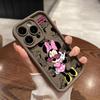 Pink Minnie Mouse Phone Case For iPhone 17E 11 12 13 14 15 16 17 Pro Max Fundas 17 Air Plus 16e Mini Silicone Back Cover