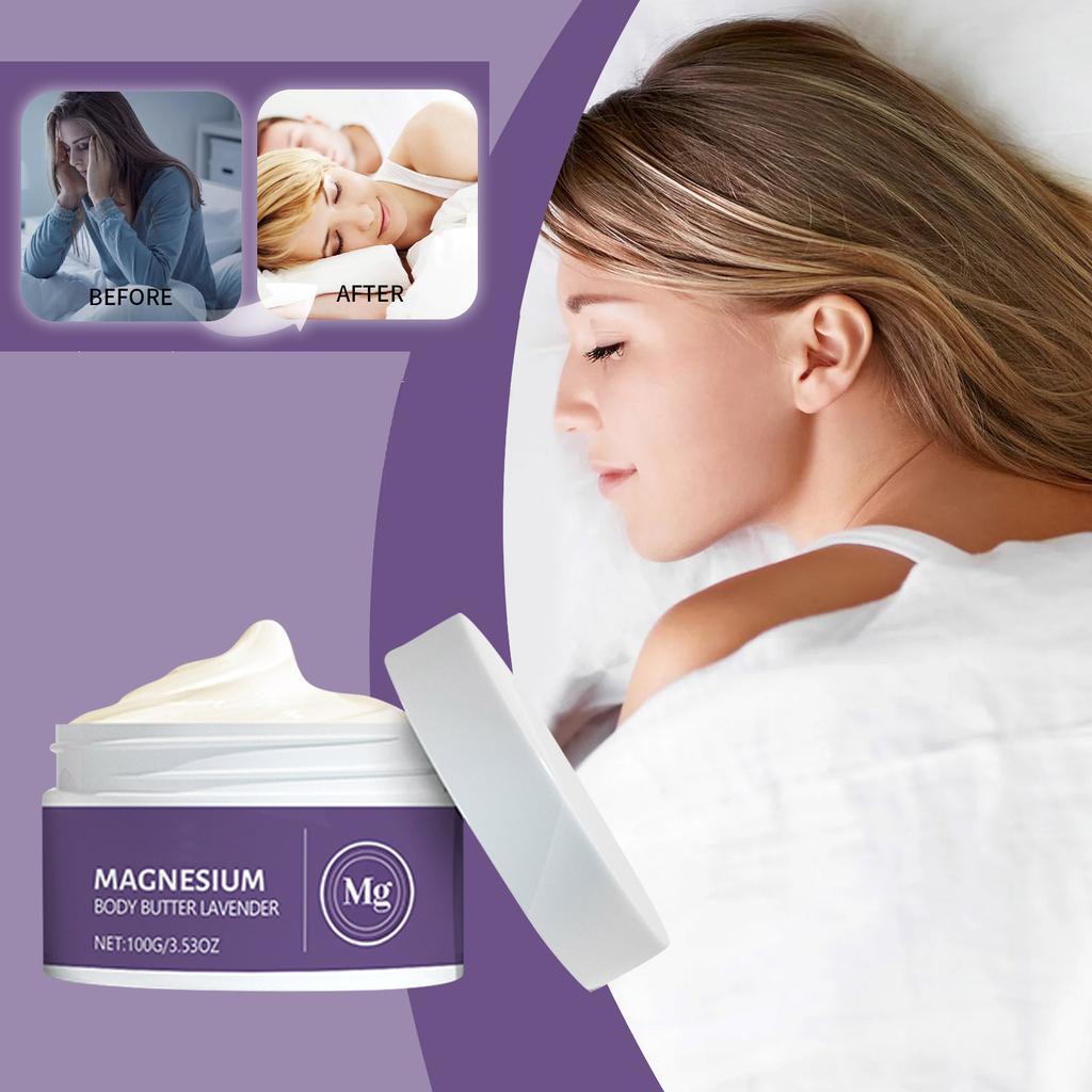 Melatonin Lemongrass Magnesium Body Lotion; Magnesium Body Lotion; Lemongrass Body Lotion Body 100g