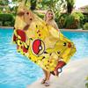 Pikachu Absorbent Microfiber Towel, Cute Cartoon Print Quick Dry Towel for Pool Camping Yoga