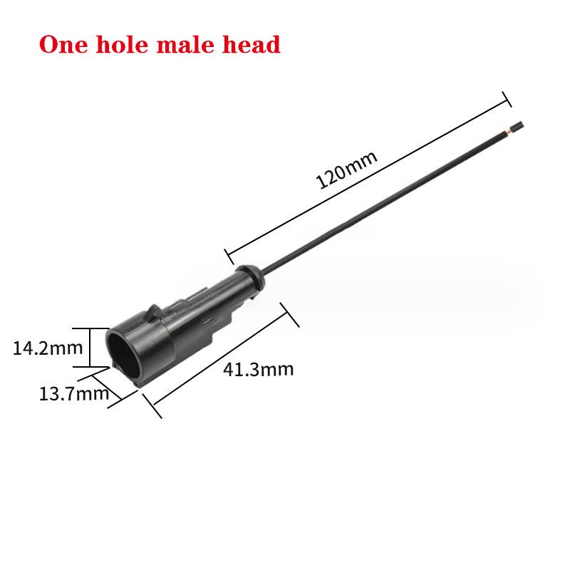 1/2/3/4/5/6 Pin Way Electrical Wire Connector, 18Awg Male Female Plug Socket, Quick Disconnect Wire Connectors For Car, Truck