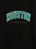 Tricou la modă pentru bărbați, top casual cu litere HOUSTON cu imprimeu de vară, tricou cu mânecă scurtă pentru tineret