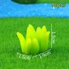 10Pcs Mini Resin Simulated Grass Pile Moss Micro Landscape Decoration Crafts Micro Landscape Garden Decoration Accessories