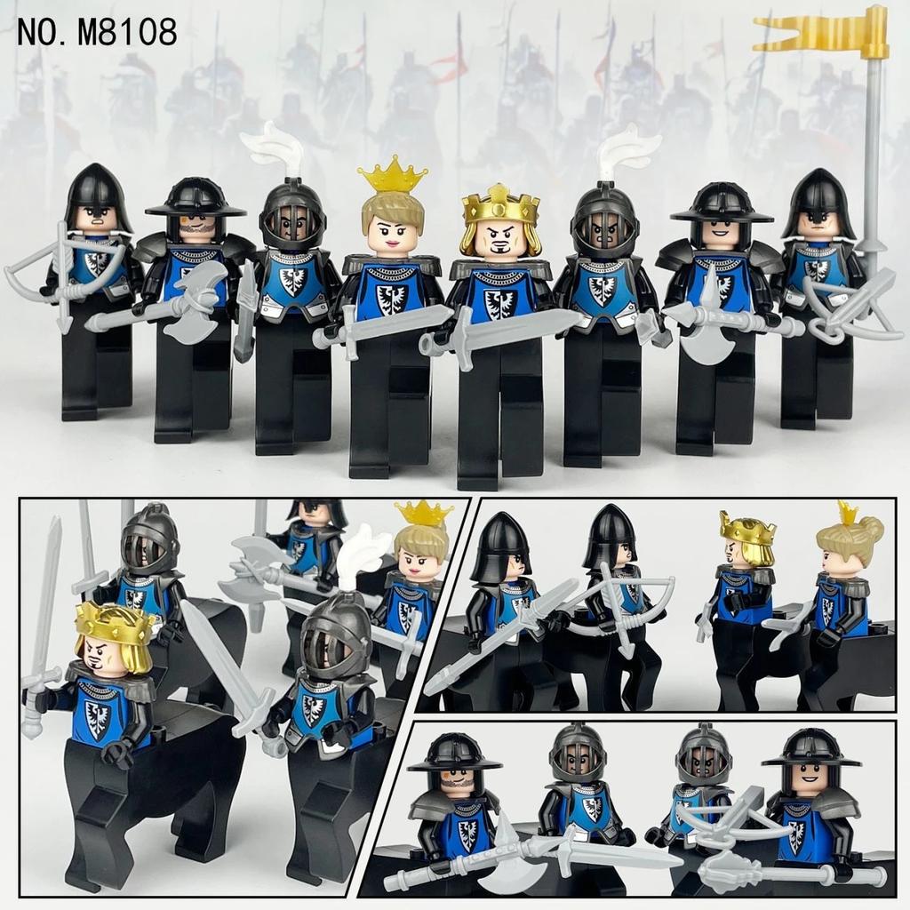 Medieval Soldier Knight Legion Figure Building Blocks Children's Assembly Toys