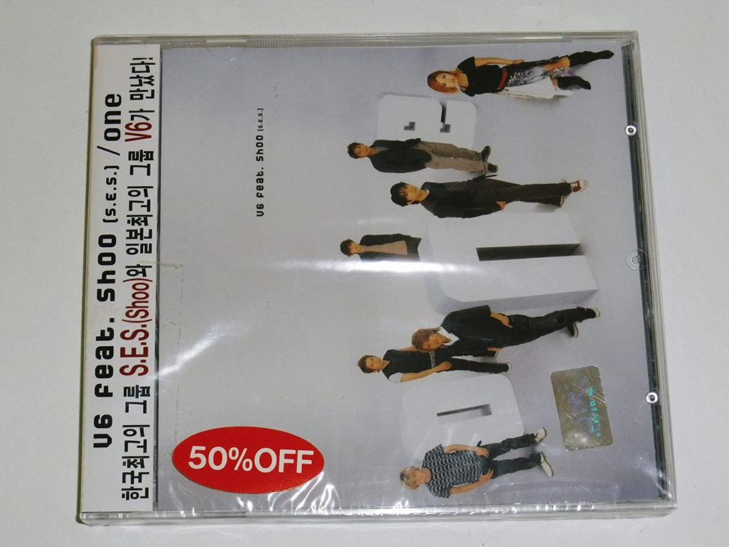 CD V6,SHOO(S.E.S) - ONE/LET'S SING A SONG South Kore ObiJapanese Pop/Rock Used