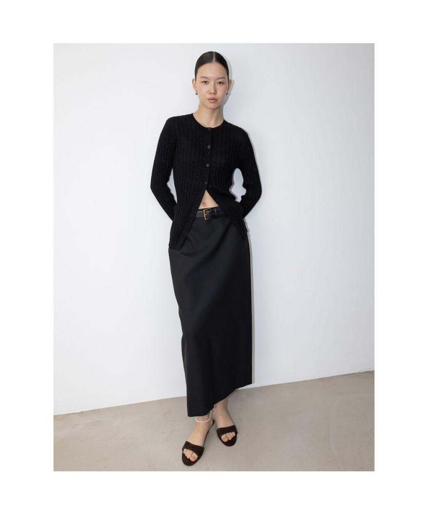 Diaepeocheo Troia H Line Skirt Black (Ta6127A045)