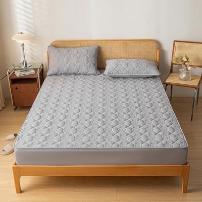 Su Geçirmez Yatak Örtüsü Kalınlaştırılmış Kapitoneli Çarşaf Yatak Koruyucusu Queen Boy Lastikli Çarşaf Yatak Örtüsü