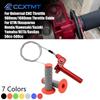 CNC Throttle Grip Motorcycle 22mm Quick Twister Throttle Cable Handle Grip For KTM Kawasaki Honda Yamaha Suzuki ATV Motorcycle