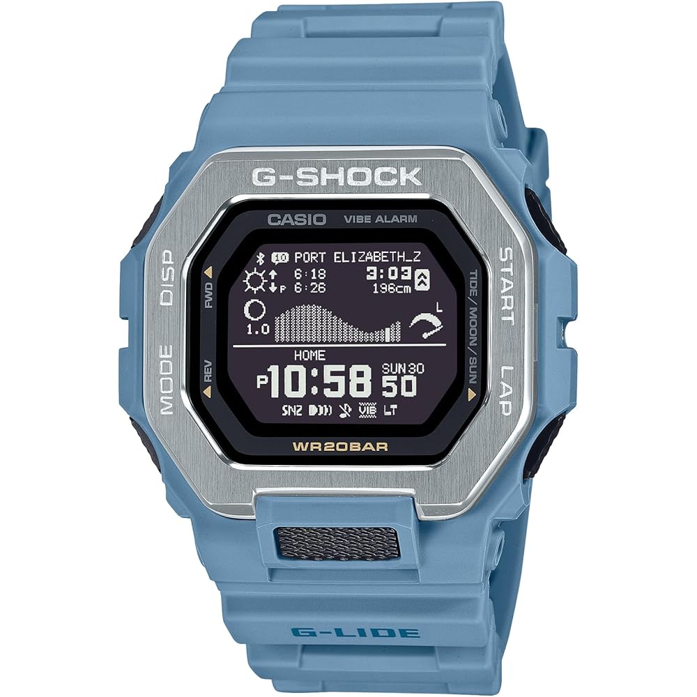 Casio G-Shock G-Lide Bluetooth Men s Watch Biomass Plastic Blue GBX-100-2AJF