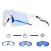 Kapvoe Photochromic Cycling Glasses Sunglasses for Men Women Sport Speed Road Mtb Mountain Bike Bicycle Cycl Eyewear Goggle