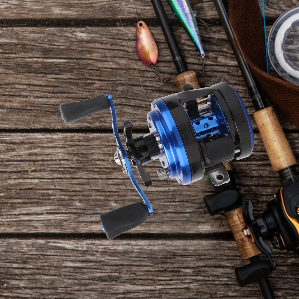 8BB Baitcasting Fishing Reel, Magnetic Brake System, Left Handed for   Casting P formance