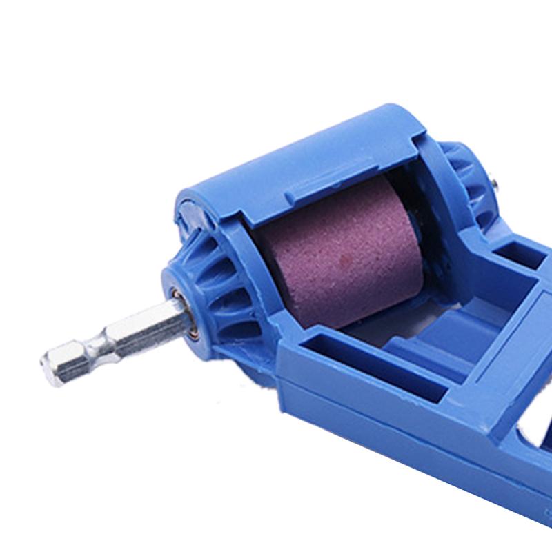 Portable Drill Bit Sharpener Twist Drilling Bit Grinder Corundum Grinding Polishing Wheel Tool