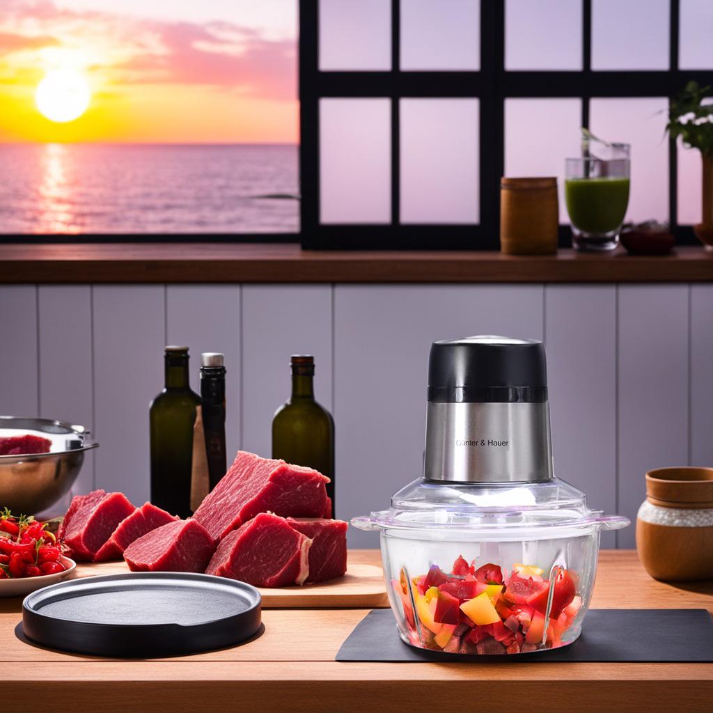 German Electric Meat Grinder & Food Processor - Multifunctional Household & Commercial Mincer