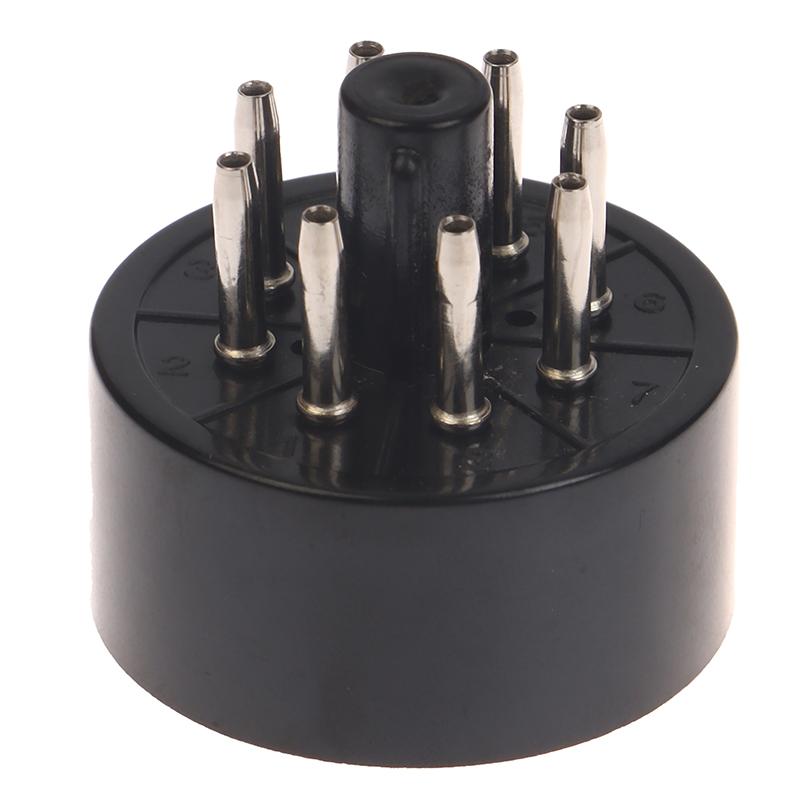 1 Peça Soquete de Tubo de Baquelite de 8 Pinos S8Aes Base de Tubo de Baquelite Para Amplificador de Válvula El34C El34