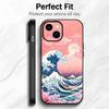 Japanese Art Great Wave Off Kanagawa Phone Case Phone Case Soft Packaging Lightweight For iPhone17 16 15 14 13ProMax