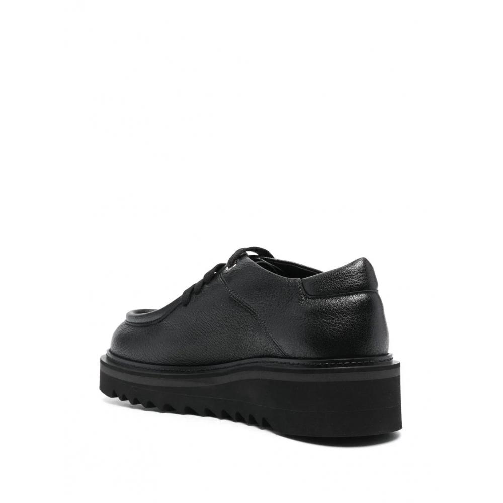Salvatore Ferragamo Ferragamo Lace Up Black