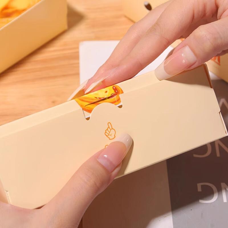 Disposable 4-Cavity Egg Tart Takeaway Boxes