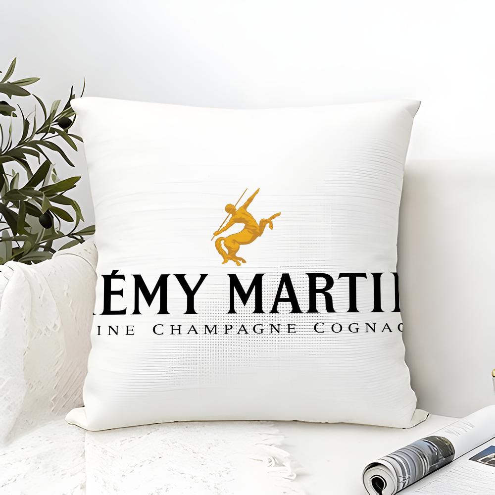 Classic Brandy Brands R-Remy Martin Pillow Case Cotton Linen Fabric Square Zipper Pillowcase Home Decorative Living Room