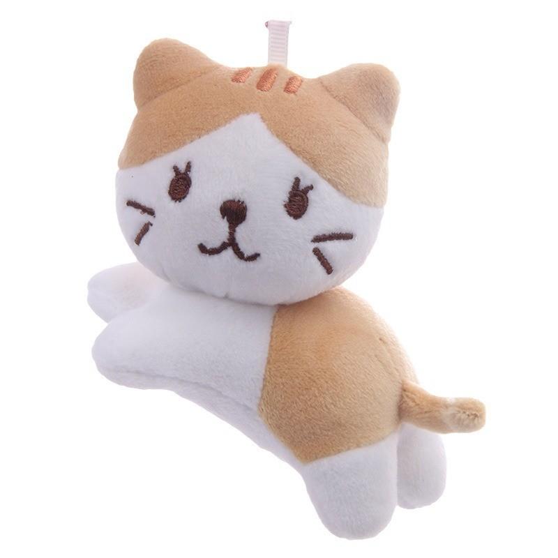 Cartoon Cat Plush Toy With Pp Cotton Filling For Kids And Collectors