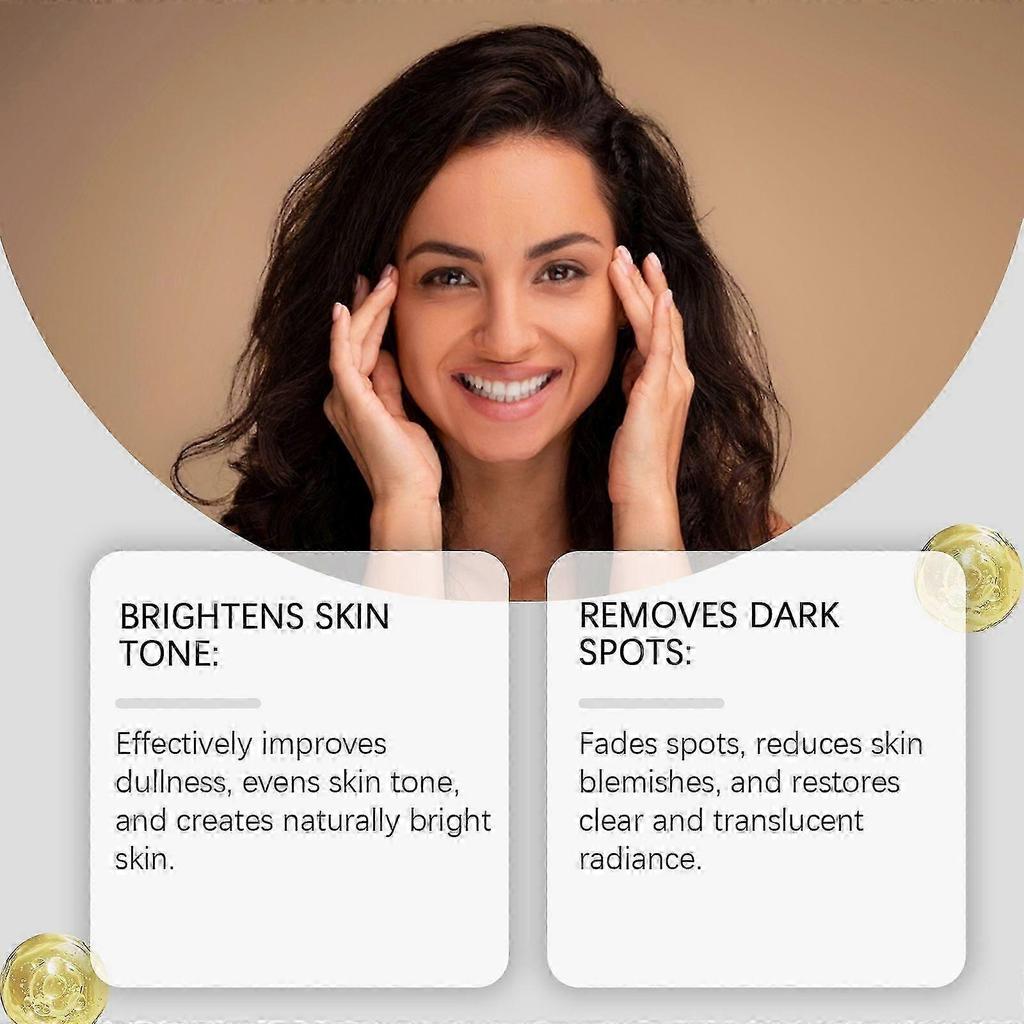 Vitamin C Facial Essence - Brightening, Hydrating & Anti-Aging Serum for Radiant, Even Skin Tone, Fades Dark Spots & Blemishes, Antioxidant Repair & N