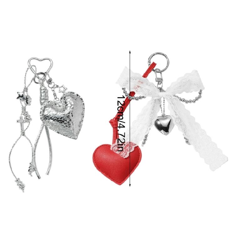 Braided Rope Keychain Bag Charms Handbag Hanging Ornament Bag Accessories Backpack Pendant Charm for Women Girls Gifts