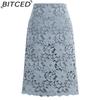 BITCED Women's Fashion Casual Solid Color Print Summer Spring Skirt
