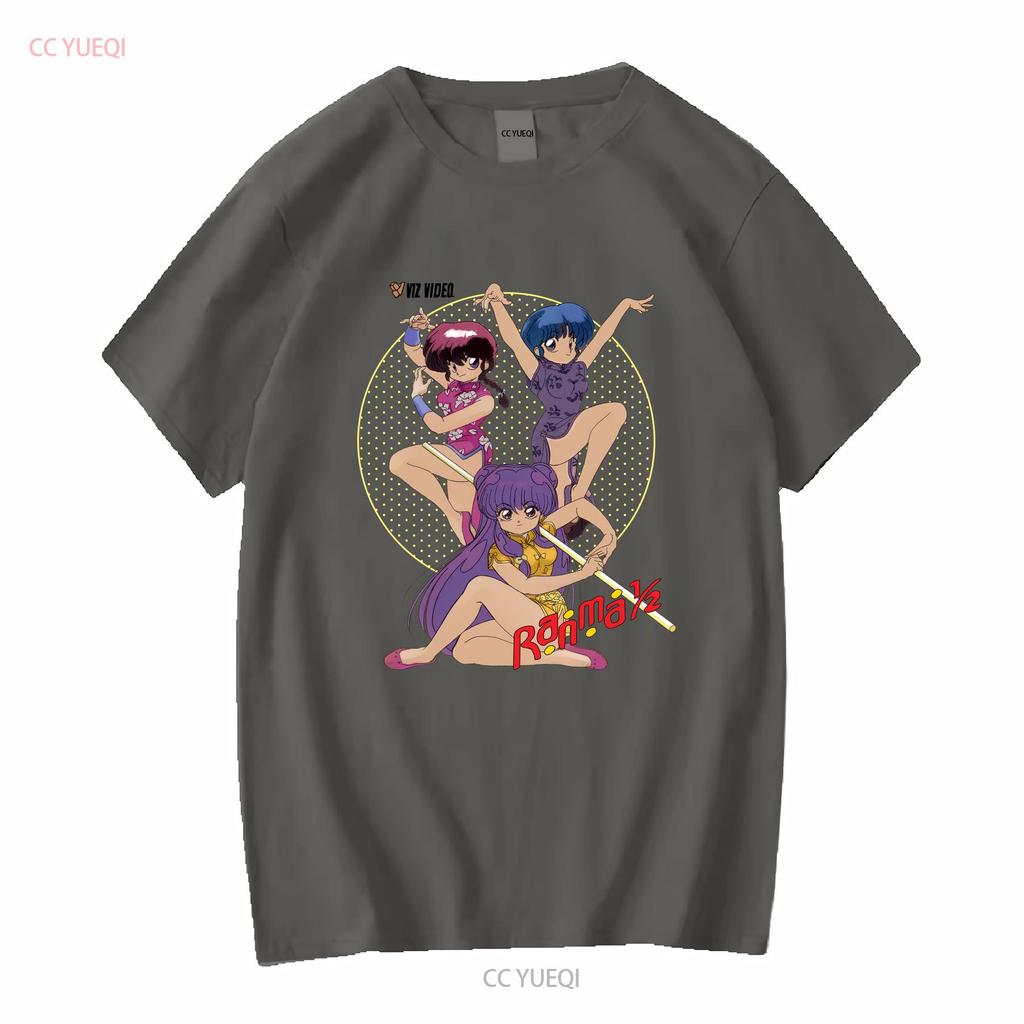 Ranma 1 2 T Shirt Size XLarge vintage Washed Top For Everyday Wear streetwear Breathable Versatile fashion graphic Casual