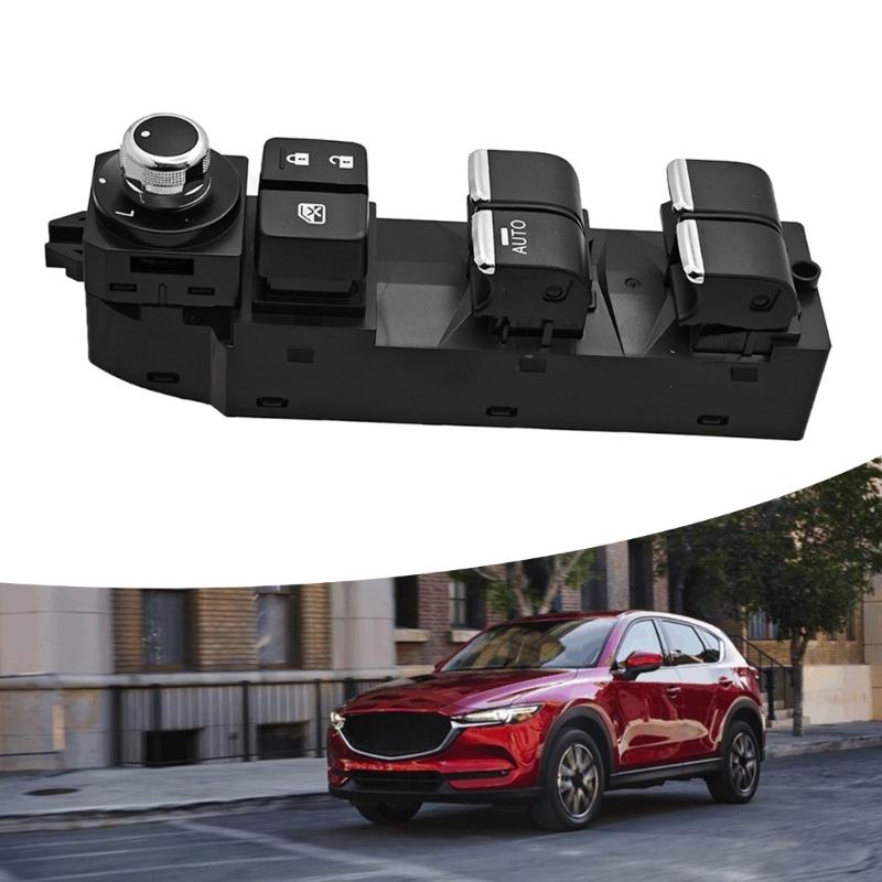 KA5E66350 Driver Door Panel Switches, Window Lift Assembly With Lock Keys, Mirror Knob, ABS Housing, Cabin Access Repair Fitment and Service Ready