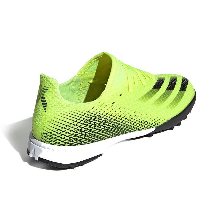 Adidas X Ghosted.3 TF J Solar Yellow Kids Sneakers Cloud-White Royal-Blue FW6926