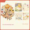 Plus Size Landscape Stickers Food Series Visual Stacking Sticker  Children Gift