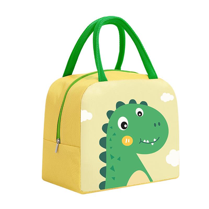 European & American Cartoon Insulated Bento Lunch Bag for Kids