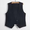 Women's Short   Denim Vest  Spring   Slim Sleeveless Jacket Vest Single-breasted Solid Color Top