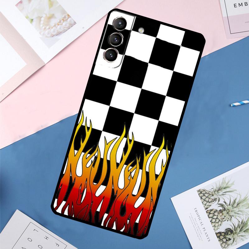 Cool Flame Colorful Pattern Case For Samsung Galaxy S25 Ultra S21 S22 S23 S24 Ultra S9 S10 Plus S20 FE S25 FE Back Cover