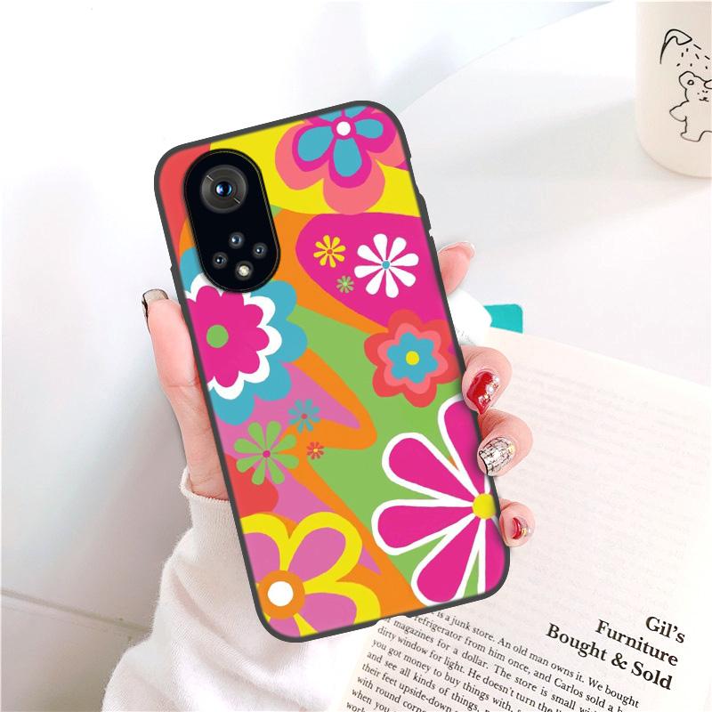 P30 Lite Case for Honor 9S Cover Silicone Funda Honor 9C 9A 10i 8A 10 50 Cases for Huawei P 30 Pro P40 P20 Love Heart Black Capa