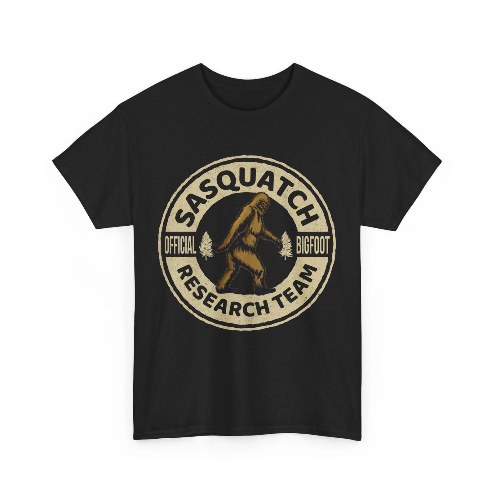 Bigfoot T shirt, Sasquatch Research Team Bigfoot Believers Women Men Shirt XL