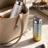 Fashion light luxury pure titanium thermos cup mini compact portable pocket cup men's business gift cup