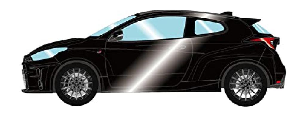 EIDOLON Toyota GR Yaris RZ 2020 Precious Black Pearl Finished Product 1/43