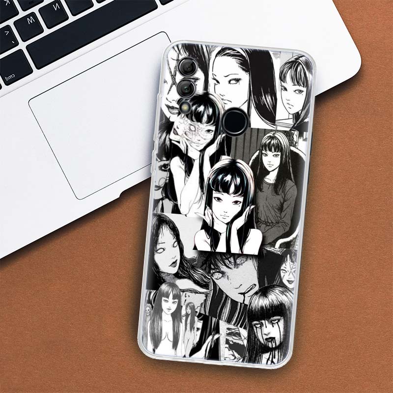 

Чехол для телефона с изображением ужасов аниме Junji Ito Terror для Huawei Y5 Y6 Y7 Y9S P Smart Z 2021 2019 Honor 10 Lite 9 20 9X 8S 8X 8A Pro 20 Honor 1020i