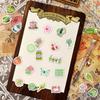 125Pcs/Set Matcha Girl Mini Diary Manual Stickers DIY Scrapbooks Album Decor Decals Stickers